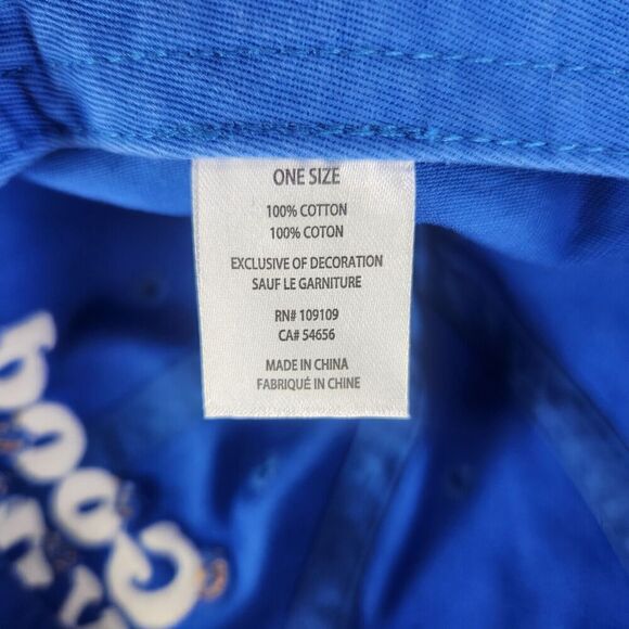 Life is Good Vibes Hat Cap Strap Back Blue Casual Mom Women Canvas Gardening Sun - Picture 10 of 11